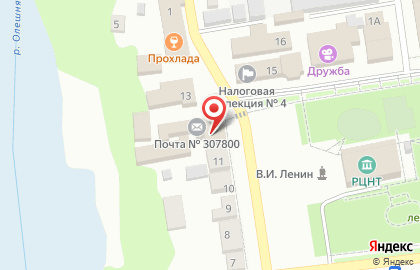 Почта Банк в Курске на карте