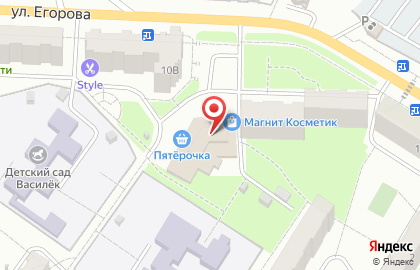 Цыпочка из Обшаровки, ООО Раздолье на улице Егорова на карте