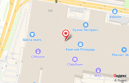 Ресторан быстрого питания Теремок в ТЦ Красная Площадь на карте