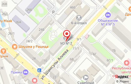 Кондитерская Крендель в Советском районе на карте