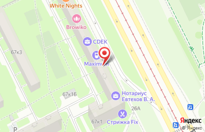 Магазин товаров для шитья и рукоделия Мастерская кота Тараса на Бухарестской улице на карте
