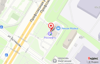 АЗС BP на Профсоюзной улице, 67а стр 1 на карте