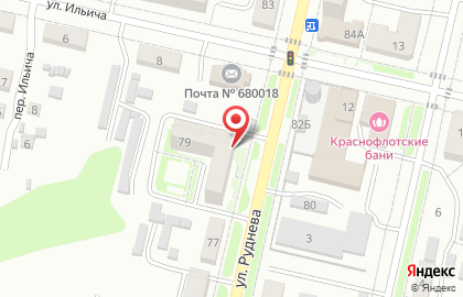 Продуктовый магазин Колобок в Краснофлотском районе на карте