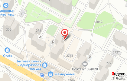 Общежитие №276 на карте