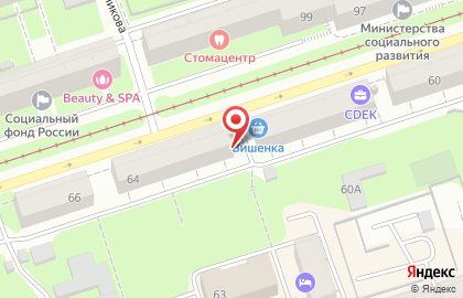Парикмахерская Стиль на Петропавловской улице на карте
