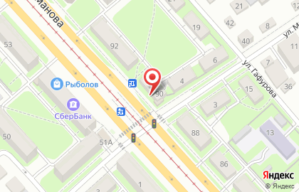 Салон оптики Васса в Ленинском районе на карте