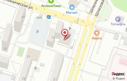 Магазин Красное & Белое в Тольятти на карте