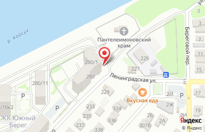 Супермаркет Магнит в Ростове-на-Дону на карте