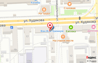 Оптово-розничный салон Fan Fan Tulpan на улице Худякова на карте