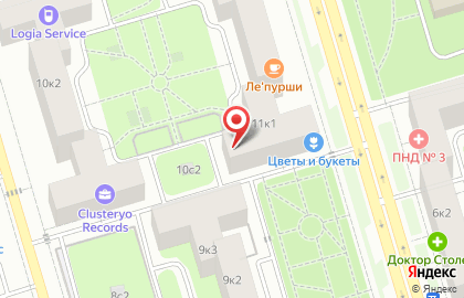 Пункт выдачи заказов Faberlic на метро Полежаевская на карте
