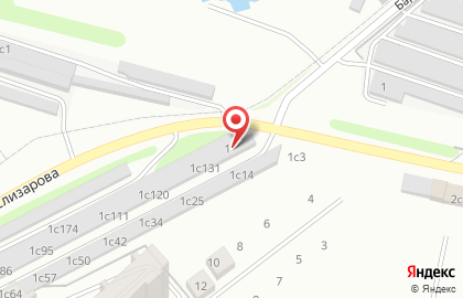 Пункт приема цветных металлов СибМет Плюс на улице Елизарова на карте