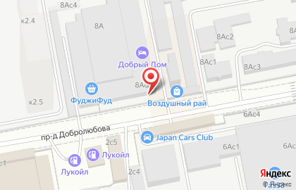 Фирма Кайрос на улице Добролюбова на карте