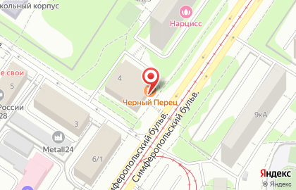 Магазин Протвинские колбасы на Симферопольском бульваре на карте