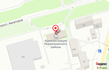 Отдел культурно-массовой и спортивной работы Администрации Новоильинского района на карте