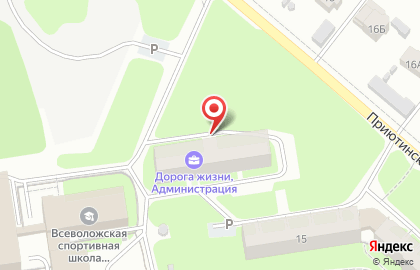 Музейно-мемориальный комплекс Дорога жизни на карте
