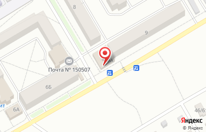 Супермаркет Пятёрочка на Центральной улице на карте