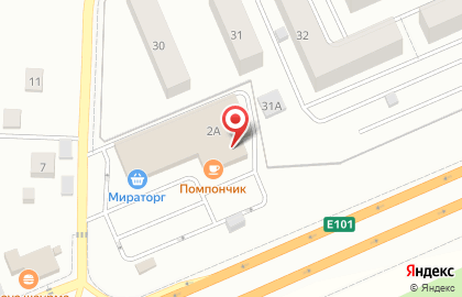 Пончиковы Помпончик на улице Декабристов на карте