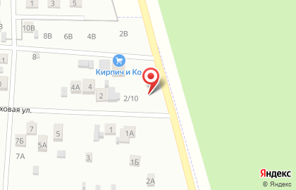 Кирпич и КО на Ореховой улице на карте