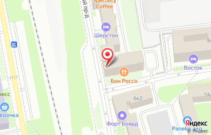 Магазин фастфудной продукции в Гостиничном проезде на карте