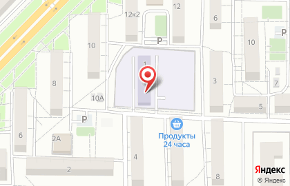 Детский сад №104 в Железнодорожном районе на карте