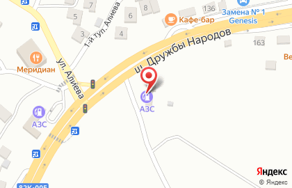 АЗС в Махачкале на карте