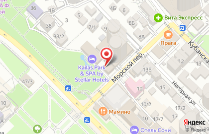 Паритетъ в Центральном районе на карте