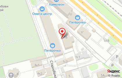 Торговая компания на Старообрядческом шоссе на карте