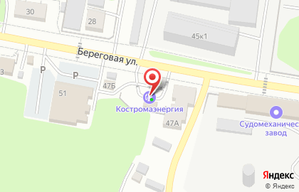 Профикс на Береговой улице на карте