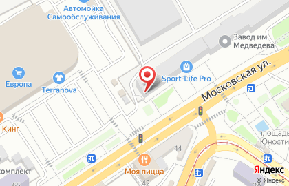 Бюро путешествий в Железнодорожном районе на карте