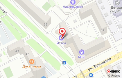 Elite Flora в Тракторозаводском районе на карте