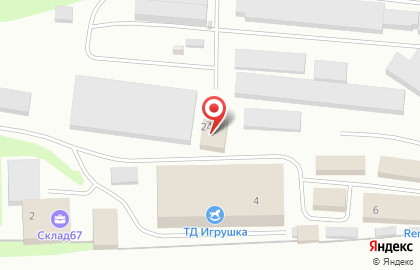Оптовая фирма Скарабей 67 на улице Свердлова на карте