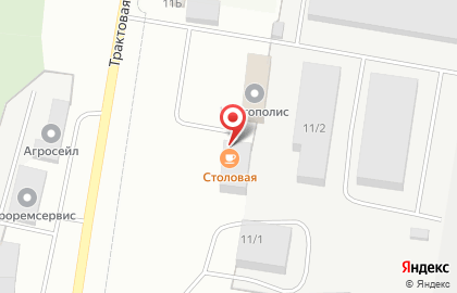 Столовая в Ижевске на карте