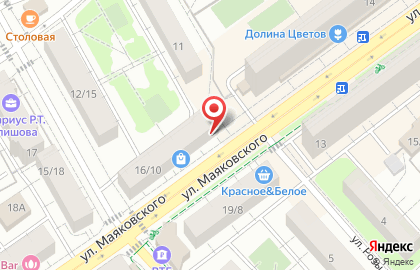 Салон мебели Эльтория на улице Маяковского на карте