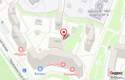 Район Марьино Территориальный общественный пункт охраны порядка на Перервинском бульваре на карте