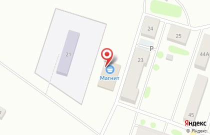 Продуктовый магазин на ул. 2-й микрорайон, 23а на карте