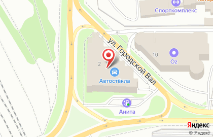 Гаражный кооператив Центральный в Кировском районе на карте