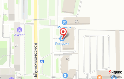 Компания Техноавиа в Тобольске на карте
