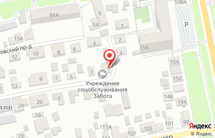 Отделение ночного пребывания Ночлежный дом в Тамбове на карте