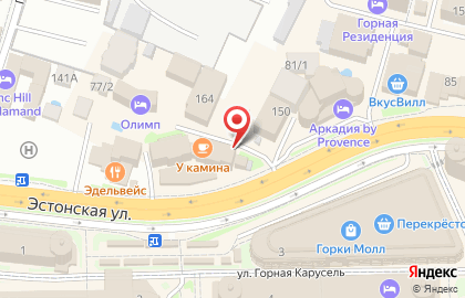 Мелодия гор на карте