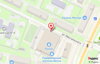 Магазин стройхозтоваров в Красносельском районе на карте