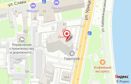 Сура, ТСЖ, Ленинский район на карте