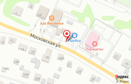 Магазин Истра Строй Район на Московской улице на карте