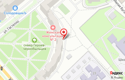 Солнечный, ТСЖ на улице 8 Марта на карте