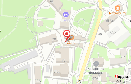 Город Вдохновения на карте