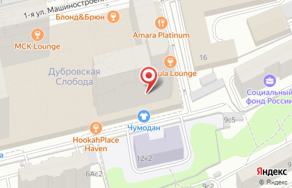 Сервисный центр НоутБЭНД на 1-ой улице Машиностроения на карте