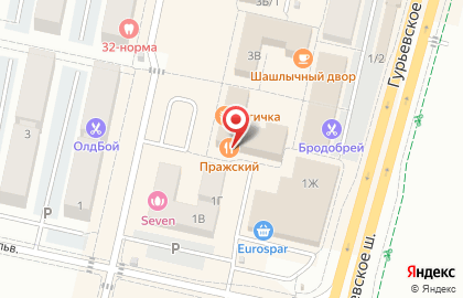 Ресторан Пражский на карте