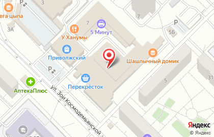 ООО ТСП на Зои Космодемьянской на карте