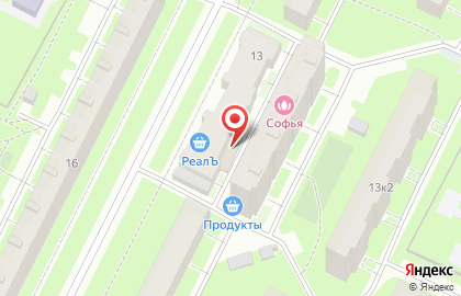 Импульс на улице Софьи Ковалевской на карте