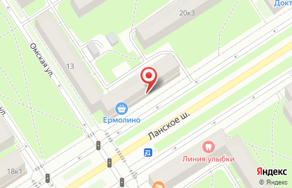 Ателье по ремонту одежды в Приморском районе на карте