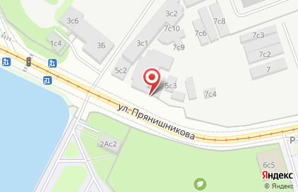 ОАО Гипроуглемаш на улице Прянишникова на карте
